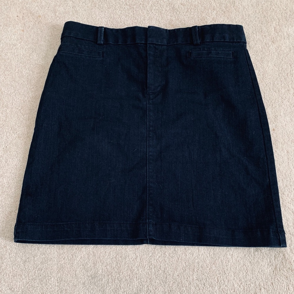 Denim Pencil Skirt